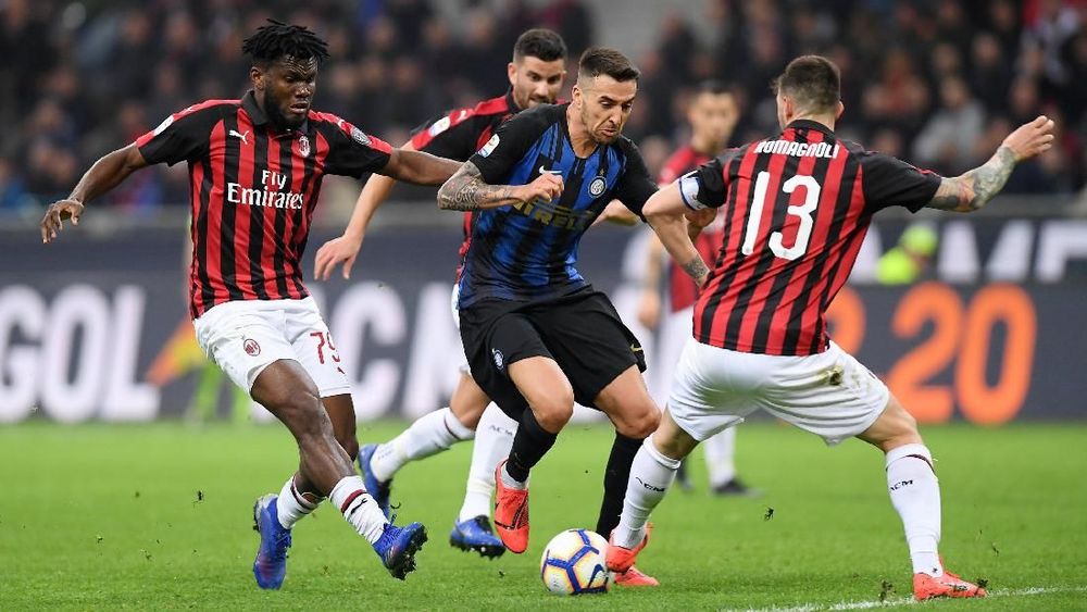 Inter Kalahkan Milan pada Laga Derbi di Liga Italia