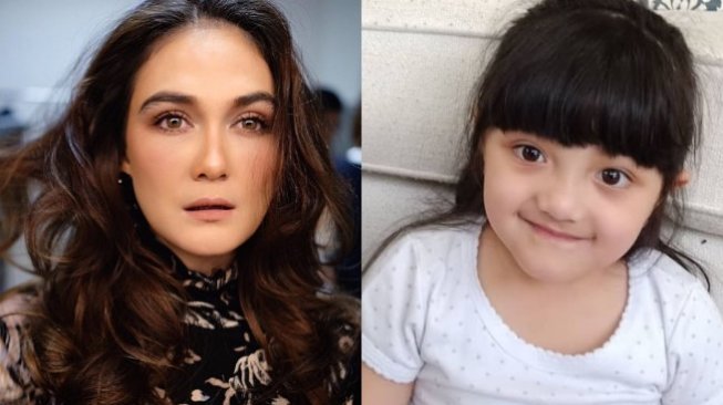 Lucunya Ekspresi Girang Arsy Hermansyah Bertemu Luna Maya