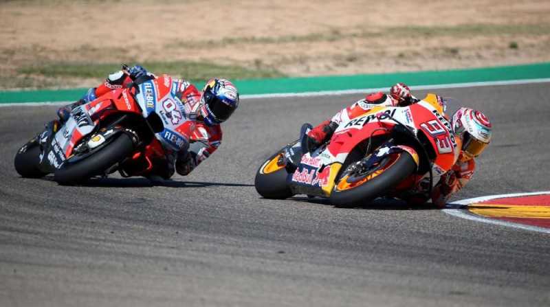 Jelang MotoGP Thailand, Marquez Mengaku Jiplak Gaya Dovizioso Jelang MotoGP Thailand, Marquez Mengaku Jiplak Gaya Dovizioso