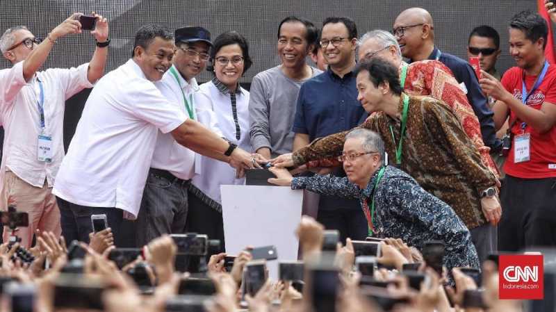 Jokowi: Kehadiran MRT Jadi Tanda Peradaban Baru Jokowi: Kehadiran MRT Jadi Tanda Peradaban Baru