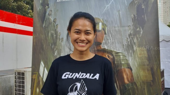 Putri Ayudya Penasaran Lihat Hasil Aktingnya di Film Gundala Putri Ayudya Penasaran Lihat Hasil Aktingnya di Film Gundala