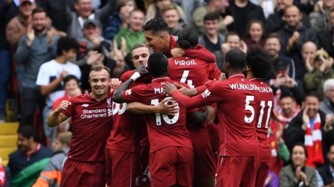 Pecundangi Southampton, Liverpool Makin Kokoh di Puncak Klasemen