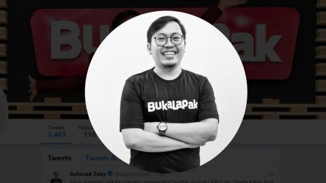 Usai Ramai di Twitter, Pagi Ini CEO Bukalapak Siap Ketemu Presiden Jokowi