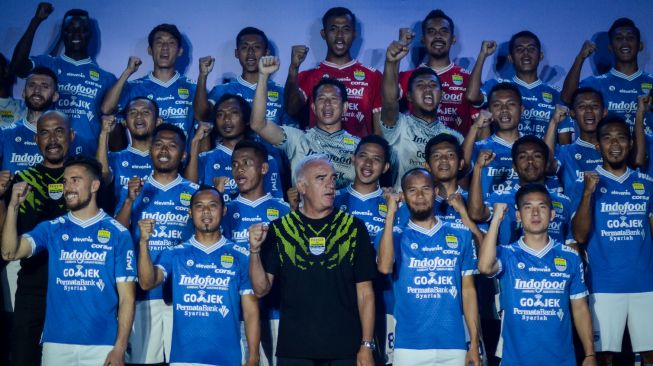 Launching Tim, Persib Perkenalkan Striker Anyarnya