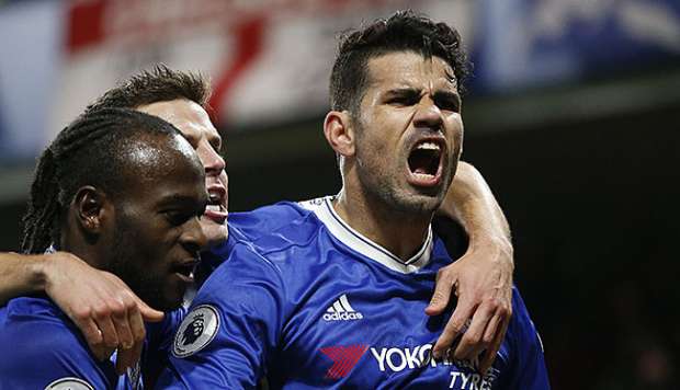 Hasil Liga Inggris: Costa Gemilang, Chelsea Tekuk Southampton 4-2