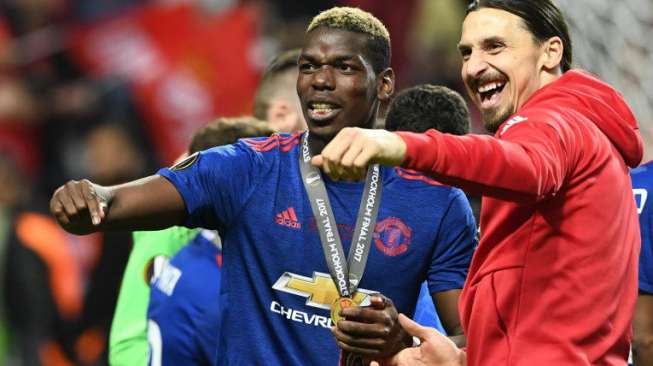 Kalahkan Ibrahimovic, Pogba Pemain Terbaik Liga Europa Kalahkan Ibrahimovic, Pogba Pemain Terbaik Liga Europa