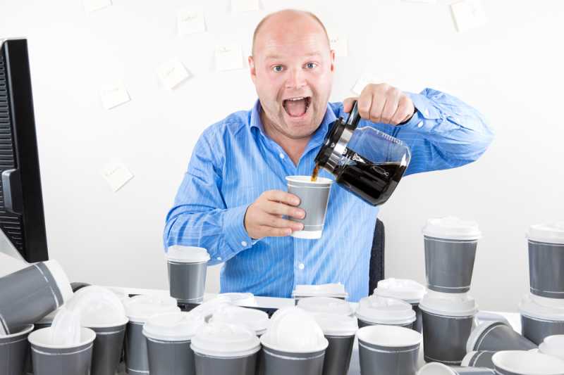 6 Tanda Tubuh Anda Terlalu Banyak Minum Kopi 6 Tanda Tubuh Anda Terlalu Banyak Minum Kopi