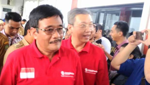 Djarot Sambangi Ahok di Mako Brimob, Peserta Rapat Kirim Salam Djarot Sambangi Ahok di Mako Brimob, Peserta Rapat Kirim Salam