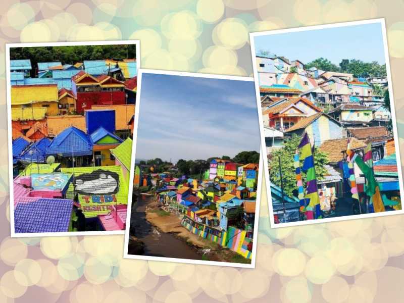 Kampung Pelangi Tempat Paling Instagrammable