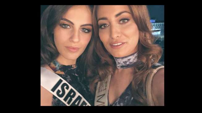 Ademm.. Miss Israel dan Miss Iraq Berbagi Pesan di Instagram
