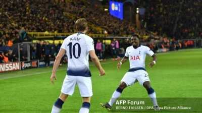 Hasil Liga Champions: Spurs Lolos 8 Besar Usai Tumbangkan Dortmund 1-0