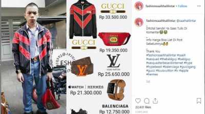 Pamer Tas Rp 20 Juta, Netizen Nyinyir, Terus Trending