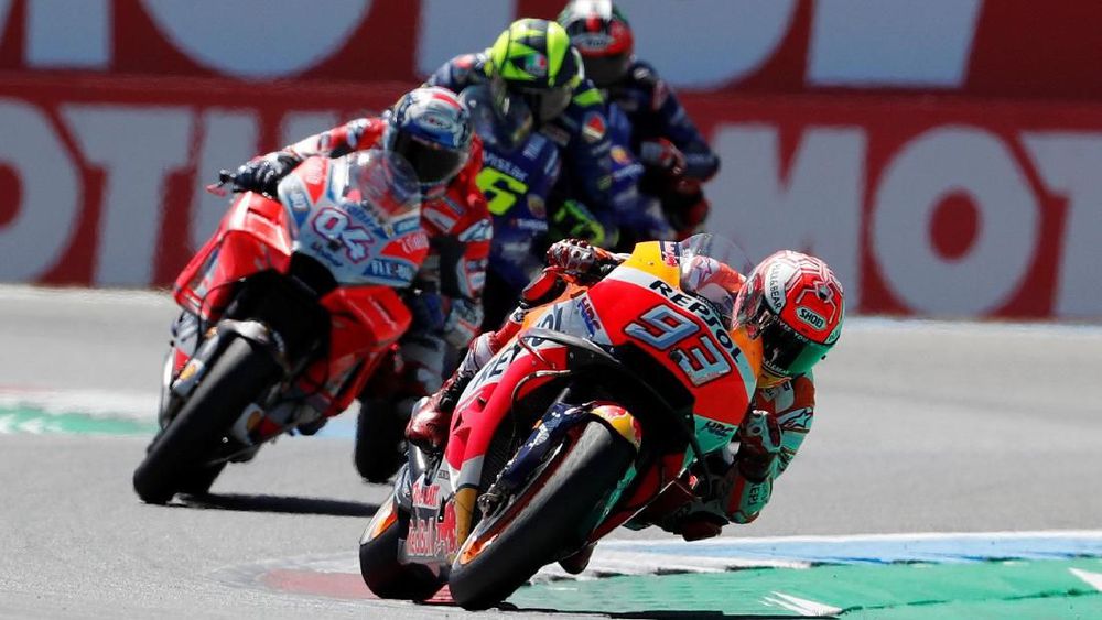 Marquez: Dovizioso Ingin Saya Blunder di MotoGP Aragon 2018