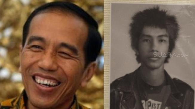 Jokowi Angkat Bicara soal Foto Anak Punk Jadul Mirip Dirinya Jokowi Angkat Bicara soal Foto Anak Punk Jadul Mirip Dirinya