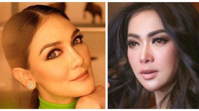 Ini Bedanya Luna Maya dan Syahrini Ketika Bertemu Salju