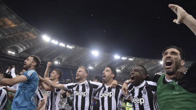 Tahan Imbang Roma, Juventus Raih Scudetto ke-7 Berturut-turut