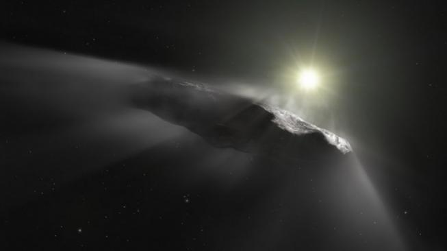 Oumuamua Pesawat Alien? Ini Kata Penemunya Oumuamua Pesawat Alien? Ini Kata Penemunya