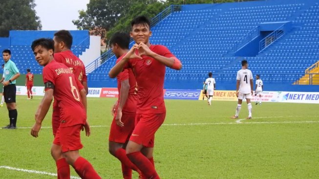 Piala AFF U-18: Timnas Indonesia Habisi Brunei dengan Setengah Lusin Gol
