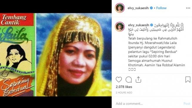 Penyanyi Dangdut Senior Ida Leman Meninggal Dunia Penyanyi Dangdut Senior Ida Leman Meninggal Dunia