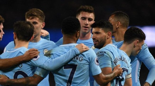 Aguero Mengamuk, City Pesta Gol di Etihad Aguero Mengamuk, City Pesta Gol di Etihad