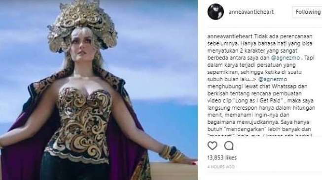 Anne Avantie Buka Suara Soal Busana Mewah untuk Agnez Mo Anne Avantie Buka Suara Soal Busana Mewah untuk Agnez Mo