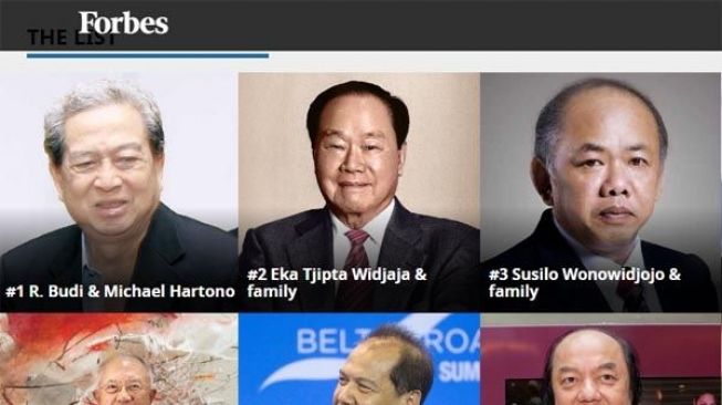 Ini Daftar 10Orang Terkaya di Indonesia Tahun 2017 Ini Daftar 10Orang Terkaya di Indonesia Tahun 2017