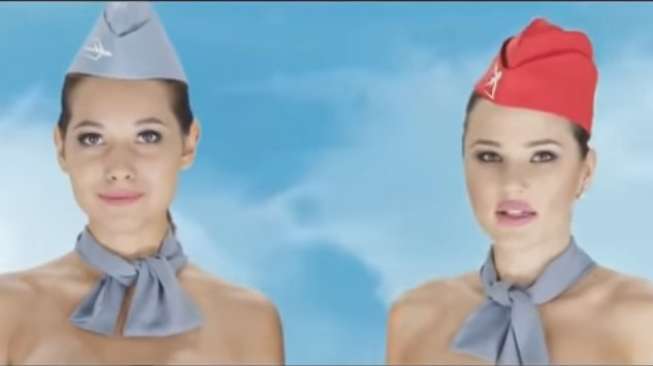 Heboh, Perempuan Nyaris Bugil Hiasi Iklan Perusahaan Travel Heboh, Perempuan Nyaris Bugil Hiasi Iklan Perusahaan Travel