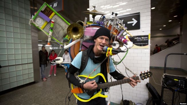 Tak Asal Ngamen, Musisi Jalanan di Subway New York Ternyata Ada Audisinya