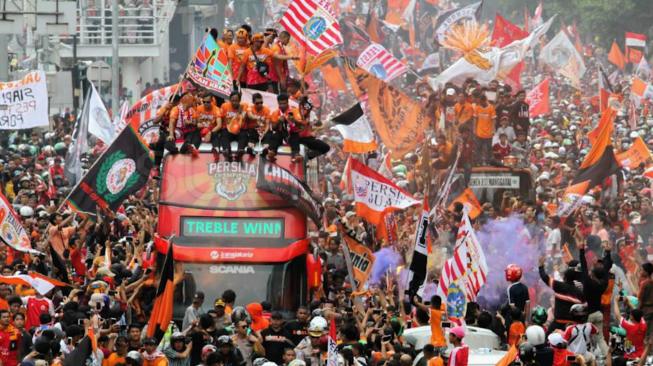 CEO Persija Nilai Jakmania Layak Dapat Predikat Suporter Terbaik