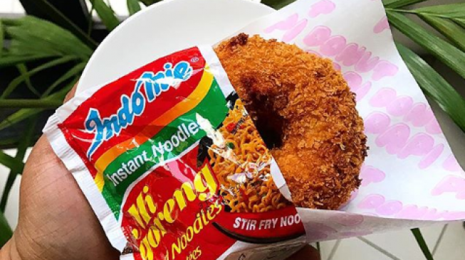Tak Usah ke Australia, Donat Indomie Goreng Ada di Jakarta Tak Usah ke Australia, Donat Indomie Goreng Ada di Jakarta
