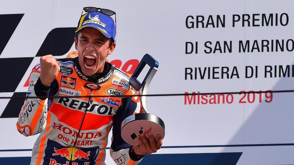Tentang Raut Wajah Marquez di MotoGP San Marino
