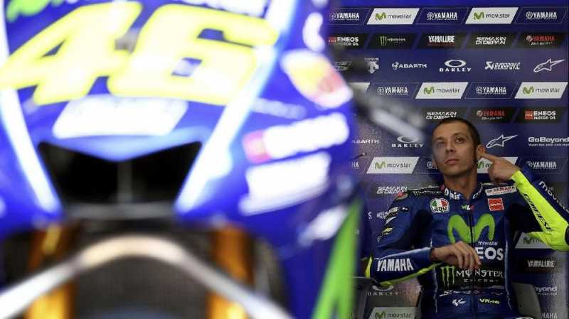 Rossi Tolak Bertemu Marquez di MotoGP Amerika Rossi Tolak Bertemu Marquez di MotoGP Amerika