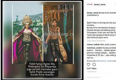 Busana Agnez Mo di Video Klip Serupa dengan yang Pernah Dipakai Evi Masamba