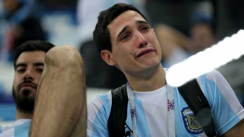 Gara-gara Kalah, Suporter Argentina Hajar Suporter Kroasia Gara-gara Kalah, Suporter Argentina Hajar Suporter Kroasia