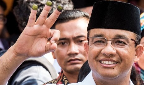Unggul di Survei, Anies: Warga Ingin Pergantian Gubernur Kok Unggul di Survei, Anies: Warga Ingin Pergantian Gubernur Kok