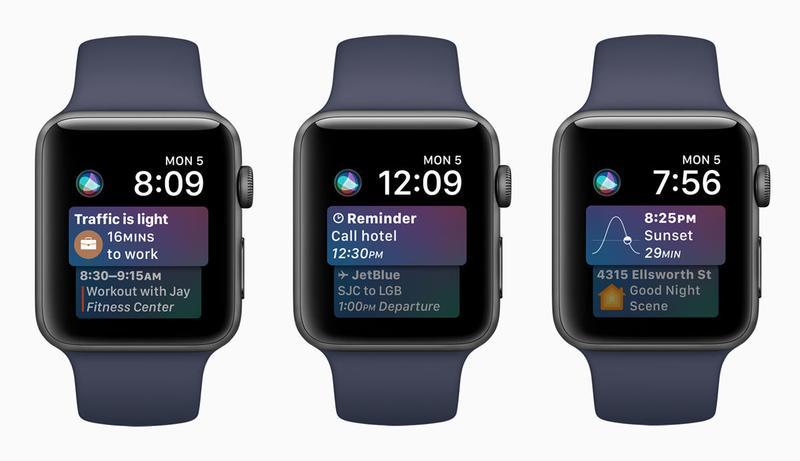 Apple Umumkan watchOS 4 dengan Tiga Watchface Baru