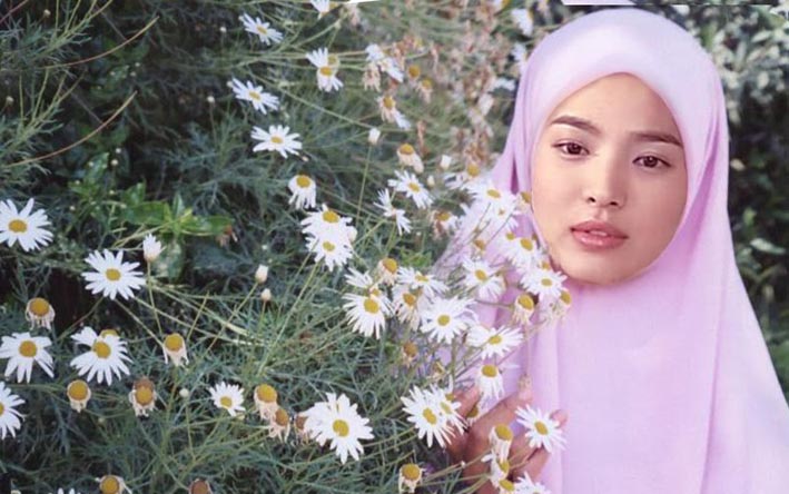 Cantiknya Artis Korea Kala Berhijab Cantiknya Artis Korea Kala Berhijab
