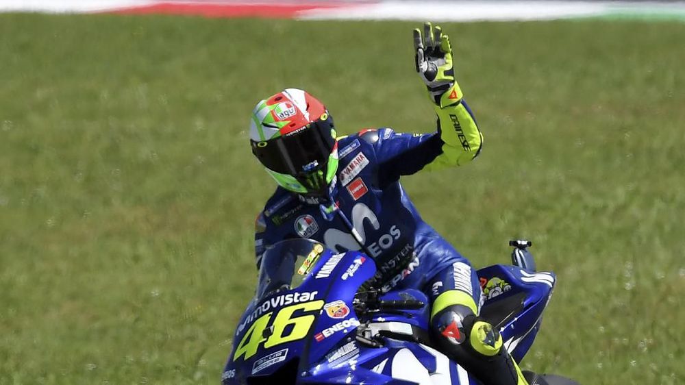 Rossi Sambut MotoGP San Marino dengan Kenangan Manis