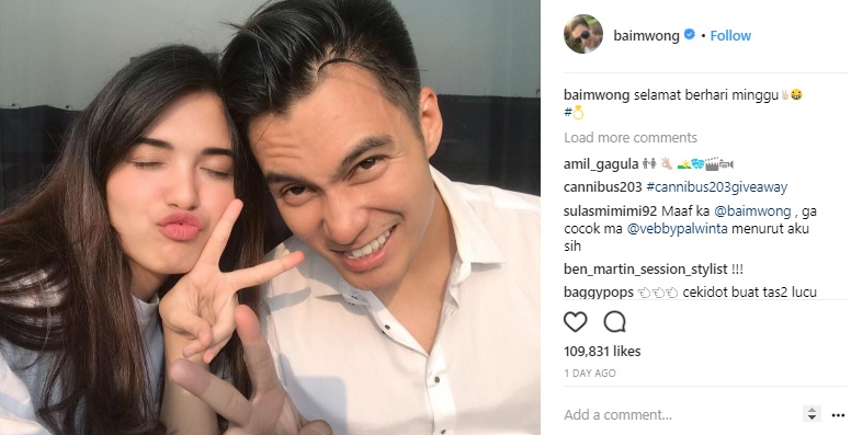 Baim Wong tentang Vebby Palwinta: Saya Yakin Dia yang Terakhir