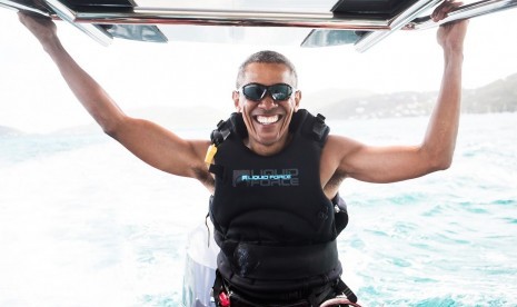 Barack Obama Memulai Liburannya di Bali