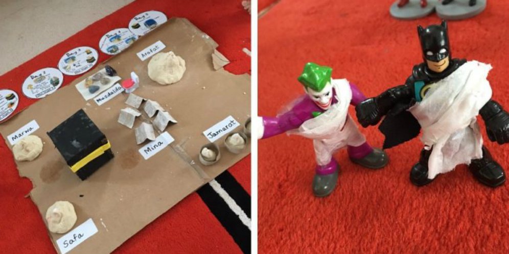Batman dan Joker Pakai Ihram, Miniatur Haji Bocah Ini Viral