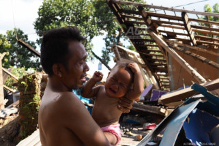 Ditinggal wafat ibunda karena gempa, bayi Alfia butuh ASI Ditinggal wafat ibunda karena gempa, bayi Alfia butuh ASI