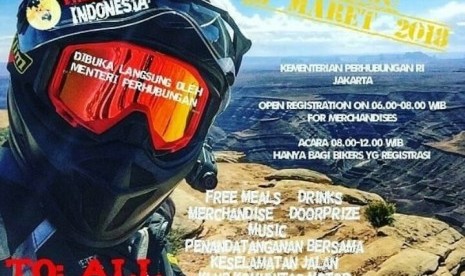 Stephen Langitan Tempuh Jakarta-London dengan Sepeda Motor