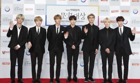 BTS Raih Penghargaan British MTVs Hottest Summer 2019