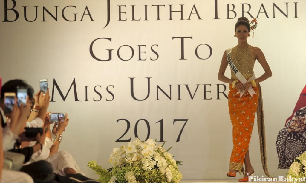 Dukung Bunga Jelitha di Miss Universe 2017