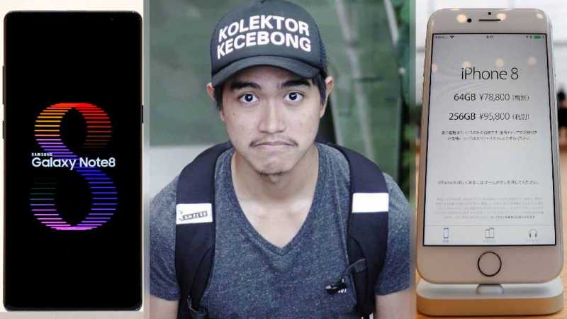 Ketika Kaesang Bingung Pilih Ponsel, Galaxy Note 8 atau iPhone 8 Plus? Ketika Kaesang Bingung Pilih Ponsel, Galaxy Note 8 atau iPhone 8 Plus?
