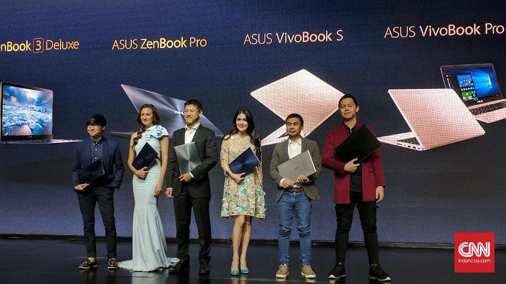 Asus Gelontorkan Enam Laptop Premium