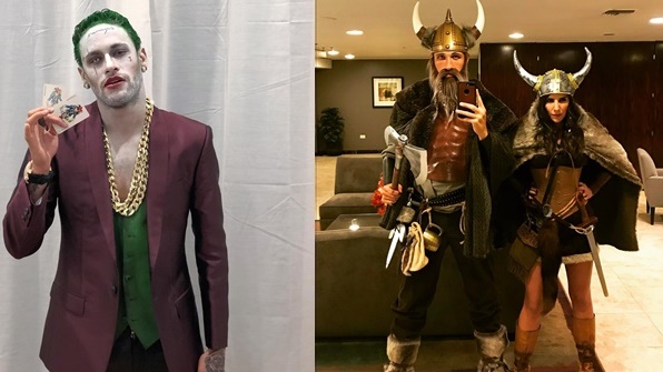 Dari Joker Hingga Viking, Kostum Halloween Para Atlet Dunia Dari Joker Hingga Viking, Kostum Halloween Para Atlet Dunia