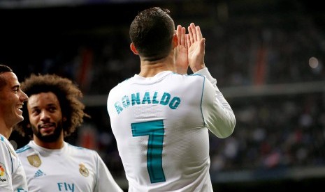 Gol Ronaldo Bawa Madrid Kalahkan Malaga