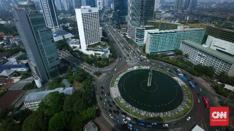 Puncak HUT ke-492 DKI, Jalan Sekitar Bundaran HI Ditutup Puncak HUT ke-492 DKI, Jalan Sekitar Bundaran HI Ditutup